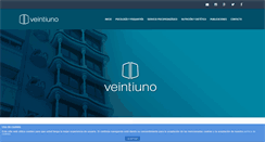 Desktop Screenshot of gabineteveintiuno.com